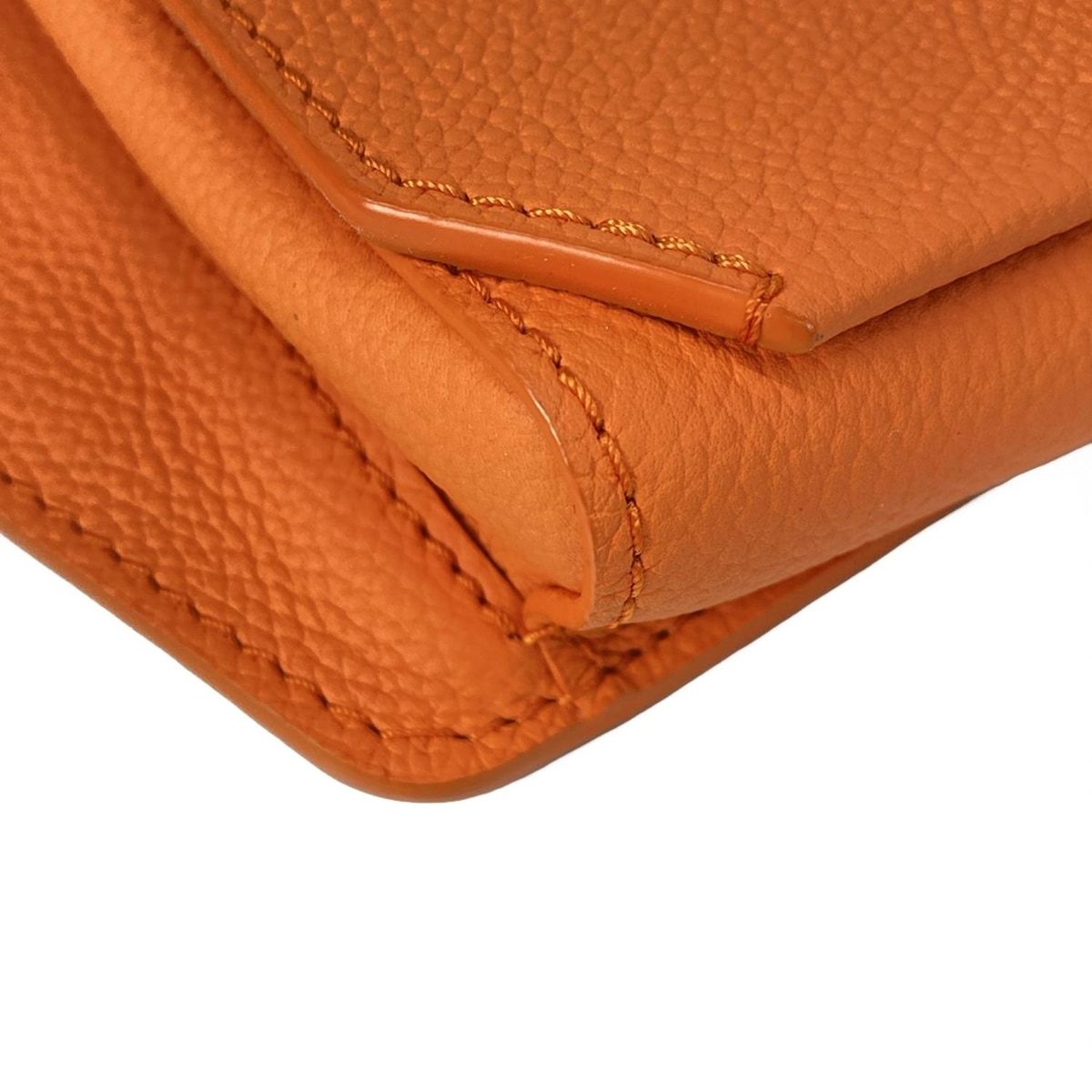 Louis Vuitton Waist Pouch LV Aerogram Takeoff Sling Saffron Leather Cowhide — view 6