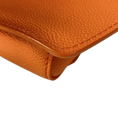 Louis Vuitton Waist Pouch LV Aerogram Takeoff Sling Saffron Leather Cowhide — view 9