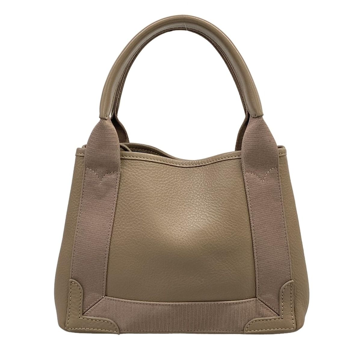 Balenciaga Tote Navy Cabas XS Gray Ju Leather — view 3