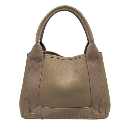 Balenciaga Tote Navy Cabas XS Gray Ju Leather — view 3