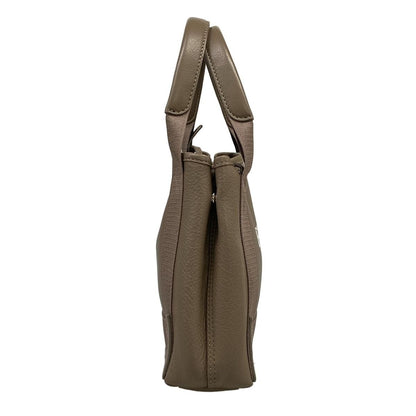 Balenciaga Tote Navy Cabas XS Gray Ju Leather — view 2