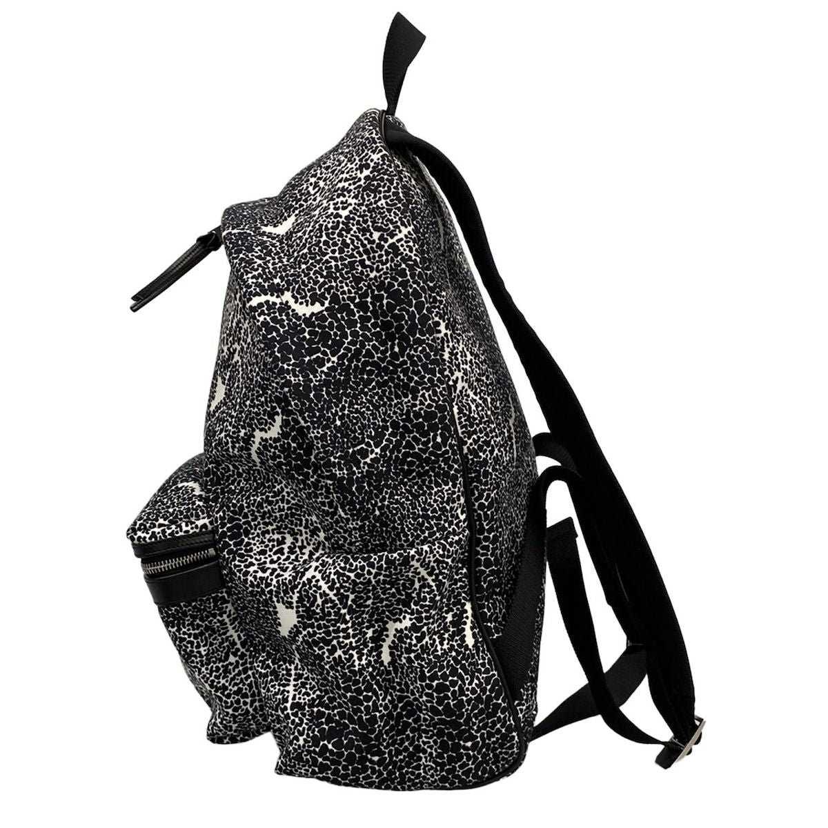 Saint Laurent Paris Sac Classic Hunter Backpack Black White — view 4