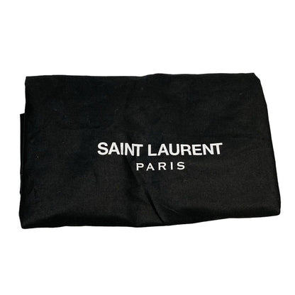 Saint Laurent Paris Sac Classic Hunter Backpack Black White — view 8