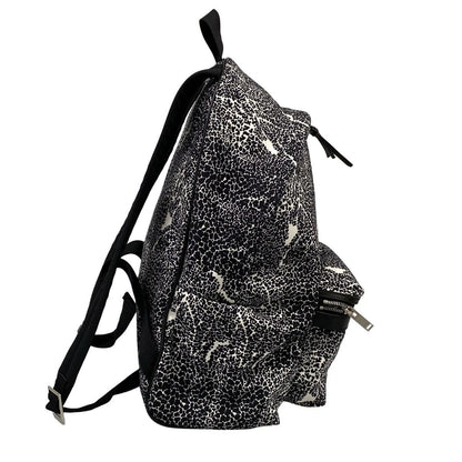 Saint Laurent Paris Sac Classic Hunter Backpack Black White — view 2