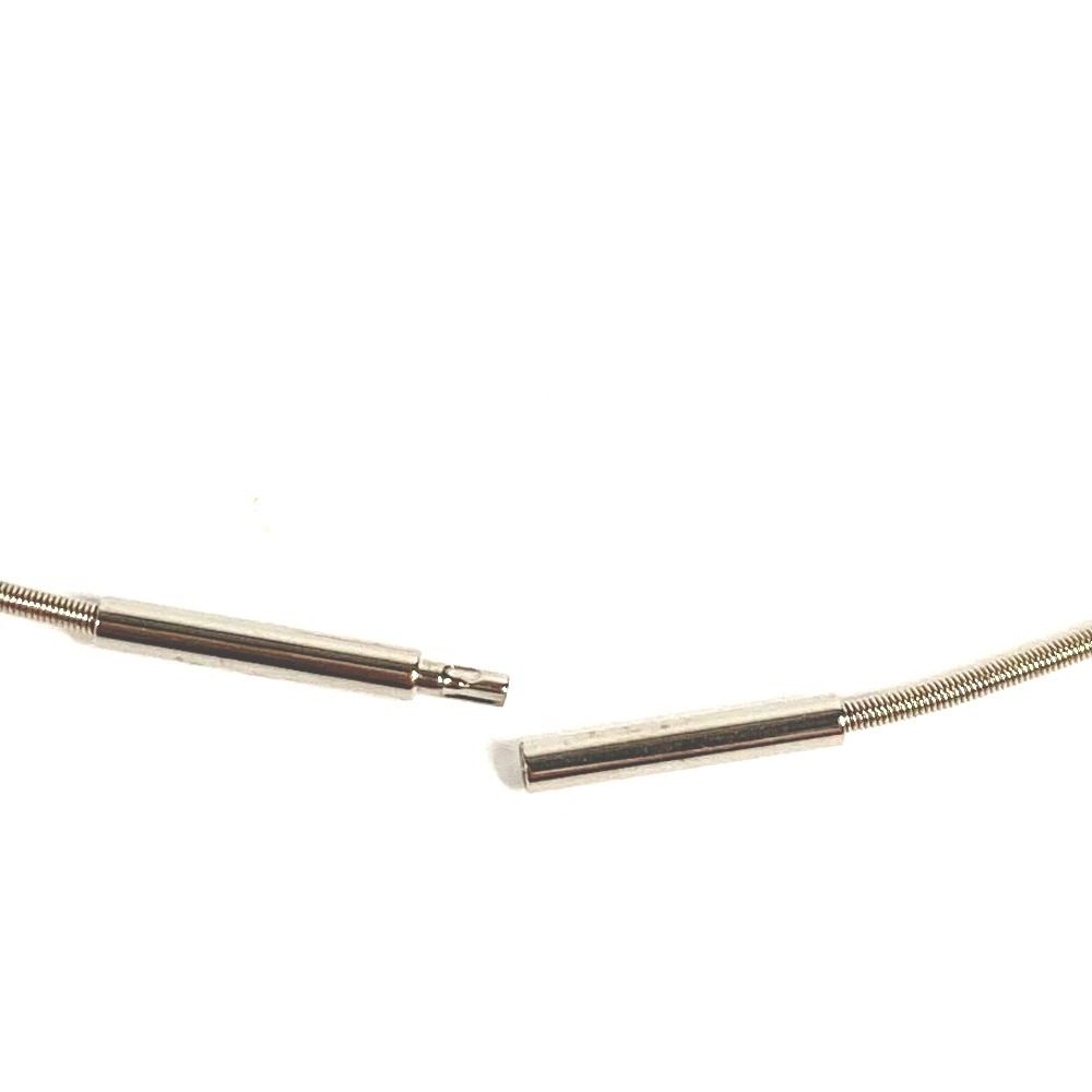 Hermes Necklace Cage Ash Cube Metal Beige — view 8