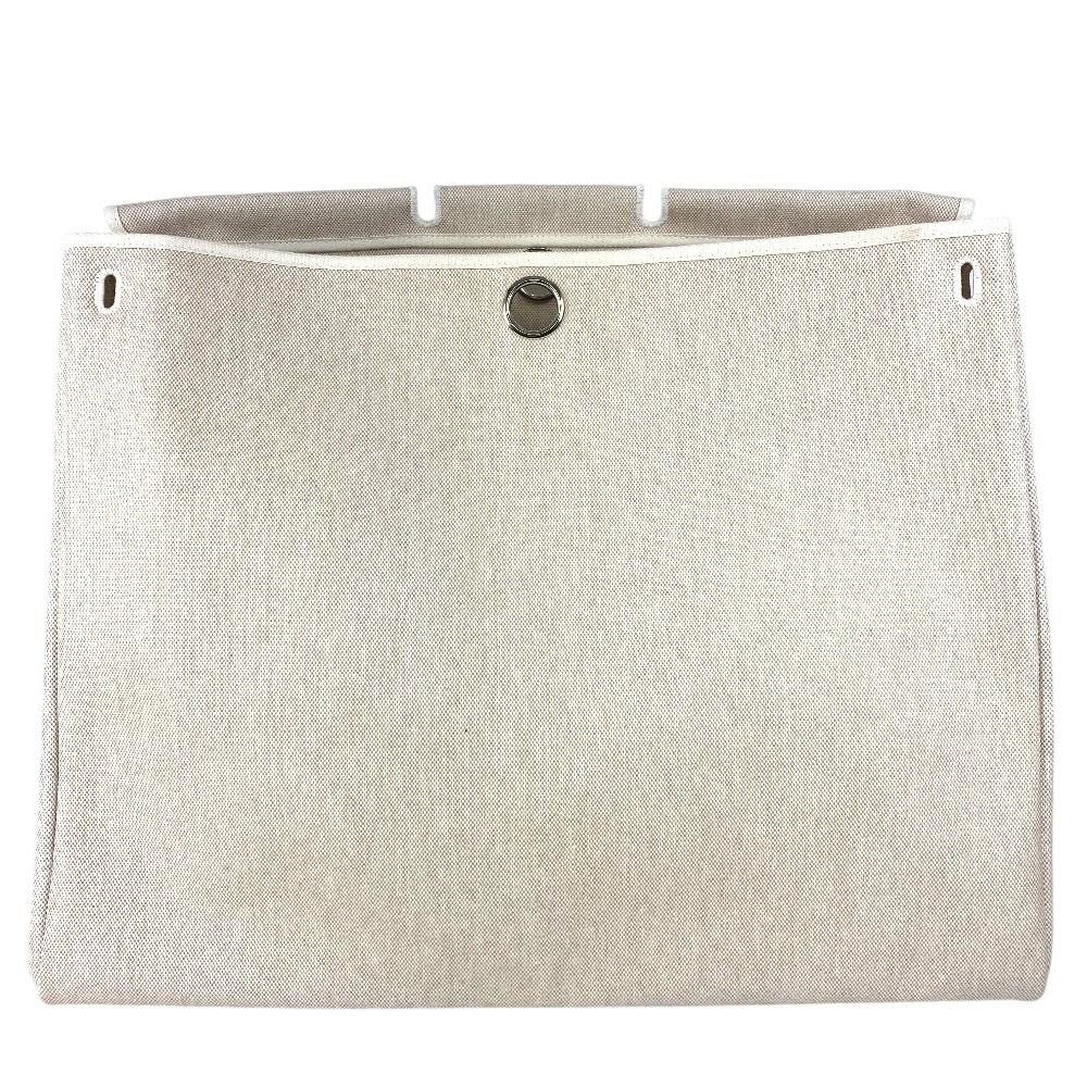 Hermes Shoulder Bag Herbag Replacement Only Canvas Beige