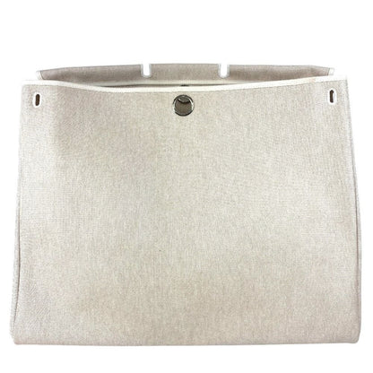 Hermes Shoulder Bag Herbag Replacement Only Canvas Beige