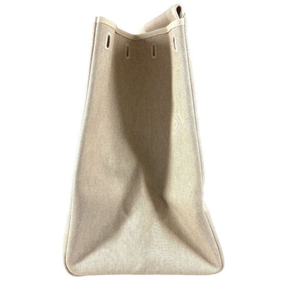 Hermes Shoulder Bag Herbag Replacement Only Canvas Beige — view 3