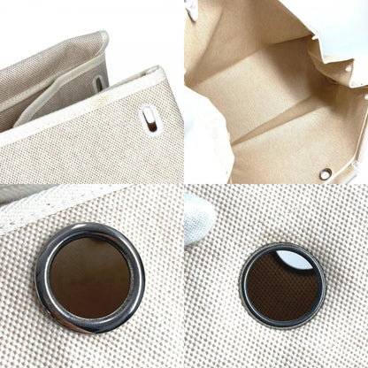 Hermes Shoulder Bag Herbag Replacement Only Canvas Beige — view 9