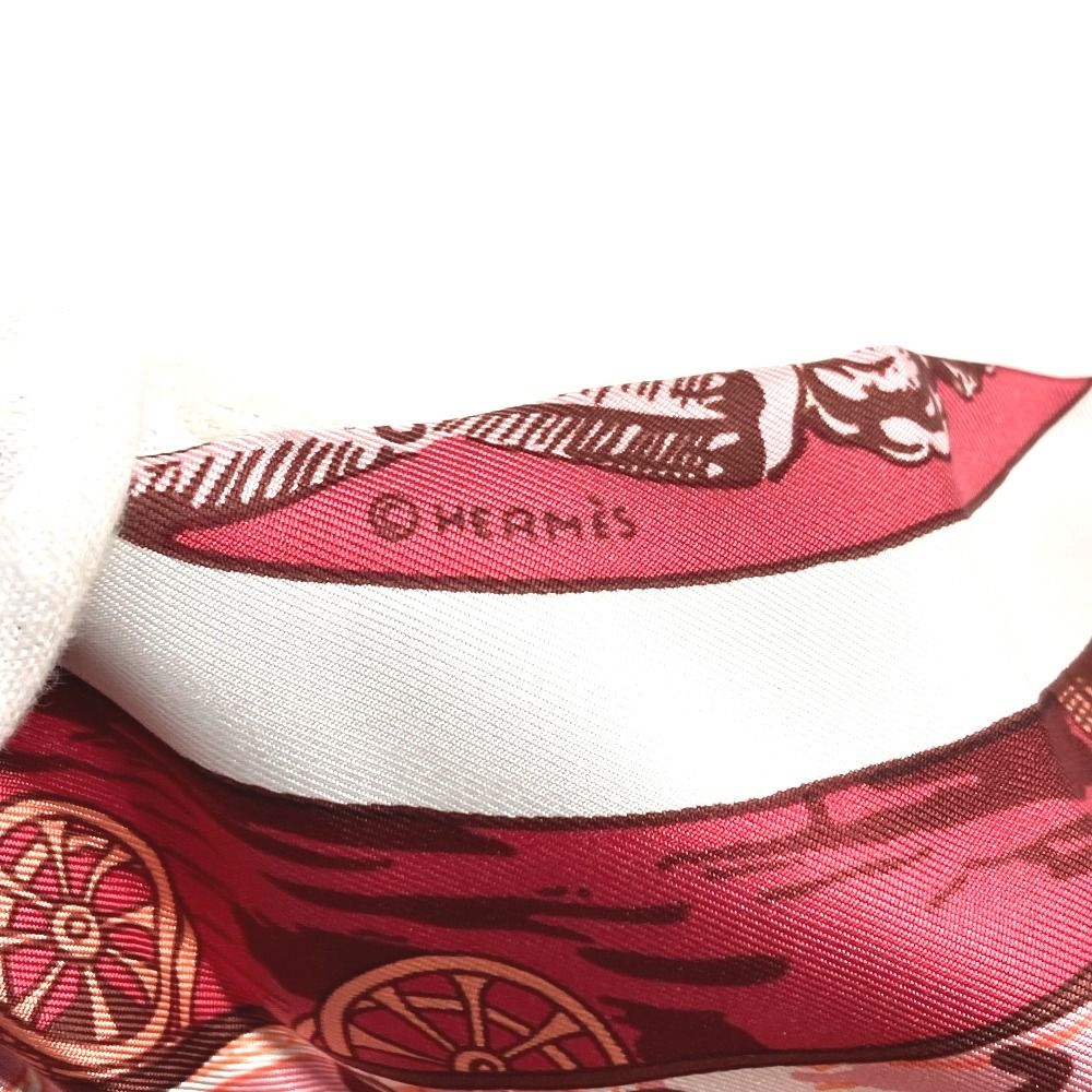 Hermes Shoulder Bag Silky Pop Leather Red — view 6