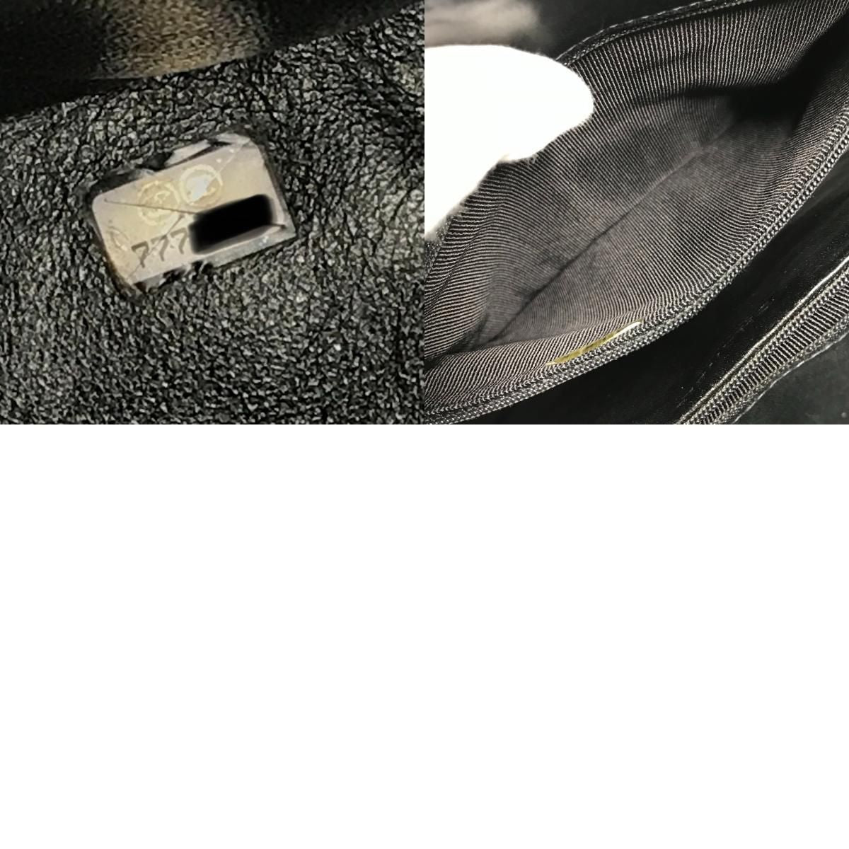 Chanel Handbag Choco Bar Logo CC Enamel Black — view 9