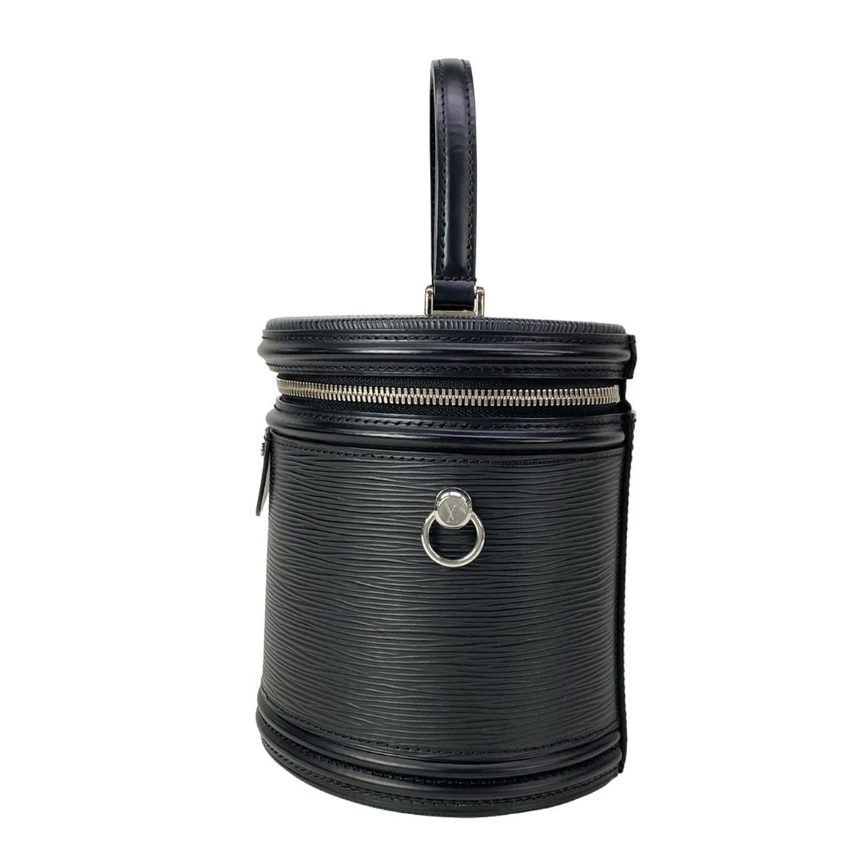 Louis Vuitton Vanity Bag Epi Cannes Noir Leather Cowhide — view 4