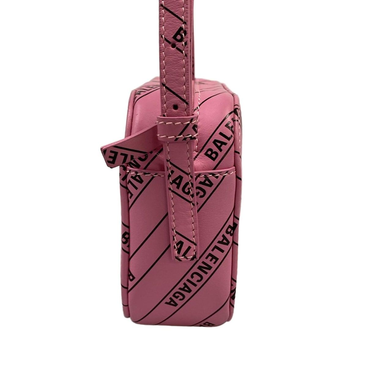 Balenciaga Shoulder Bag Everyday XS Pink Black Leather — view 2