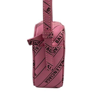 Balenciaga Shoulder Bag Everyday XS Pink Black Leather — view 2