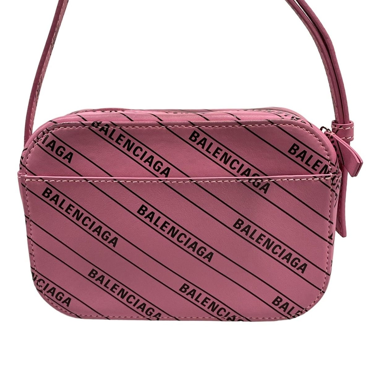 Balenciaga Shoulder Bag Everyday XS Pink Black Leather — view 3