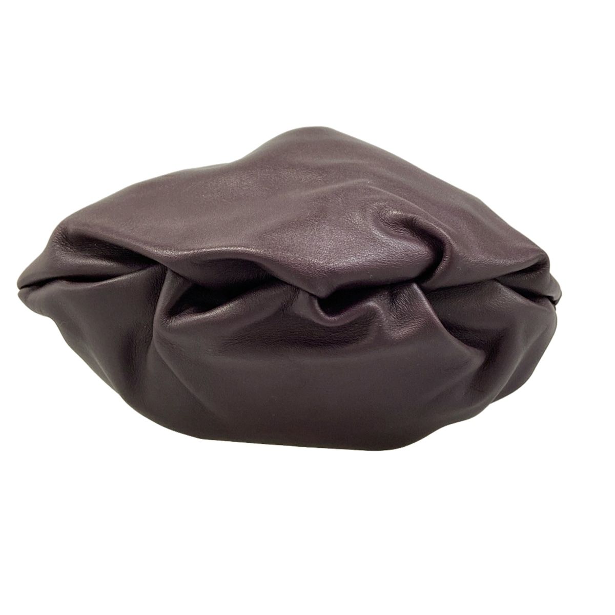 Bottega Veneta Shoulder Bag Mini the Valve Bordeaux Drawstring Leather — view 5