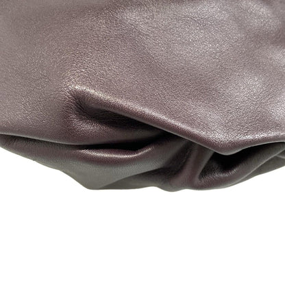 Bottega Veneta Shoulder Bag Mini the Valve Bordeaux Drawstring Leather — view 6