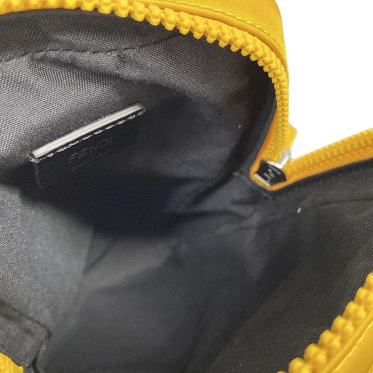 Fendi Shoulder Bag Yellow Smartphone Pochette — view 7