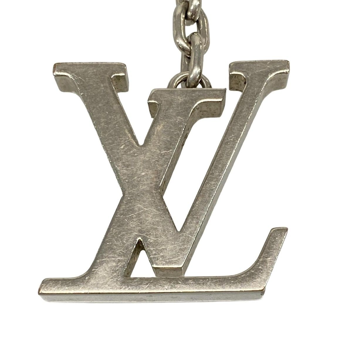 Louis Vuitton Key Holder Porte Cles Initial LV Silver — view 4
