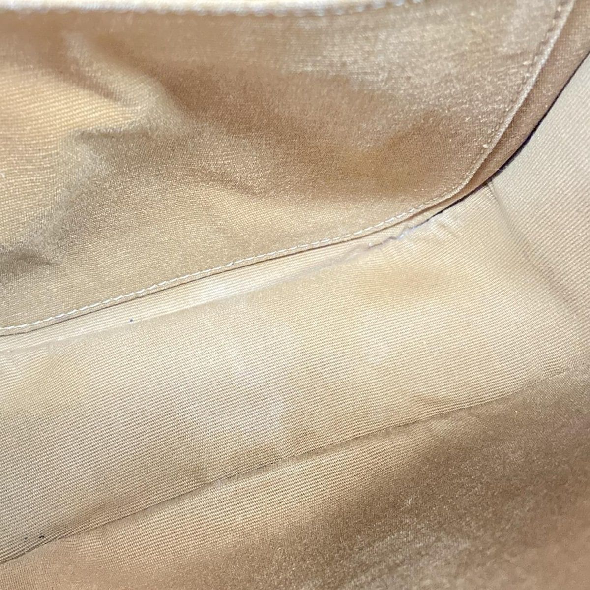 Celine Shoulder Bag Falco Midi Triomphe Canvas Ivory Beige Brown — view 7