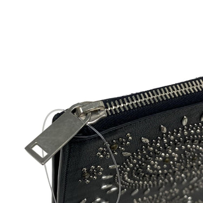 Saint Laurent Paris Clutch Black Studs Leather — view 8