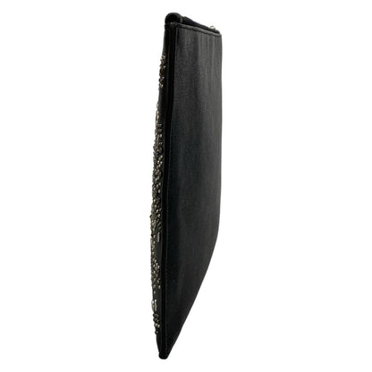 Saint Laurent Paris Clutch Black Studs Leather — view 4