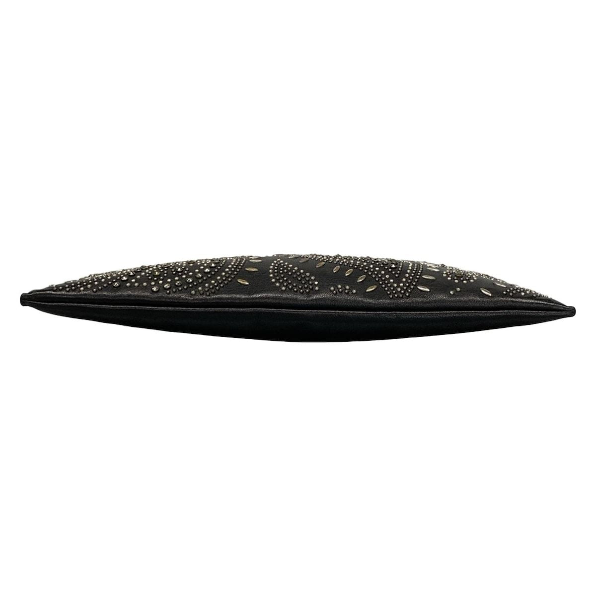 Saint Laurent Paris Clutch Black Studs Leather — view 5