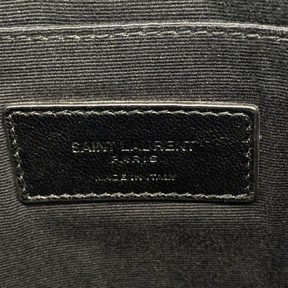 Saint Laurent Paris Clutch Black Studs Leather — view 7
