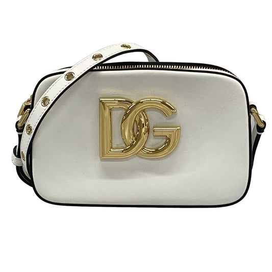 Dolce & Gabbana Shoulder Bag White Leather