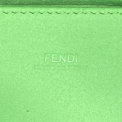 Fendi Tote Shopping Small Light Green Chain Shoulder Leather — view 9