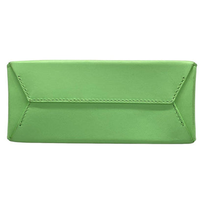 Fendi Tote Shopping Small Light Green Chain Shoulder Leather — view 5
