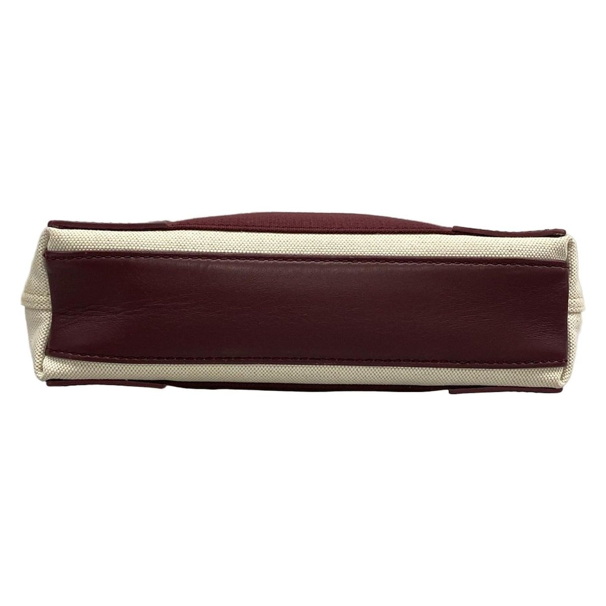 Balenciaga Tote Navy Cabas XS Ivory Bordeaux Leather — view 5