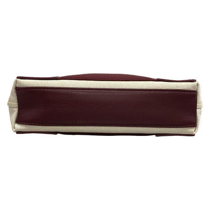 Balenciaga Tote Navy Cabas XS Ivory Bordeaux Leather — view 5