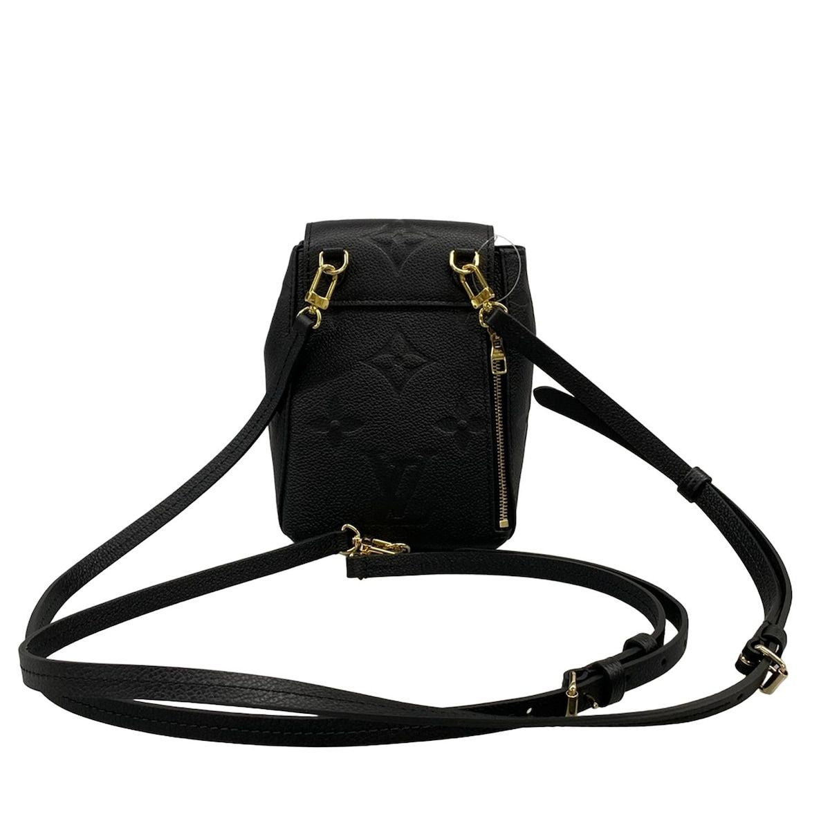 Louis Vuitton Backpack Monogram Empreinte Tiny Noir Leather Cowhide — view 3
