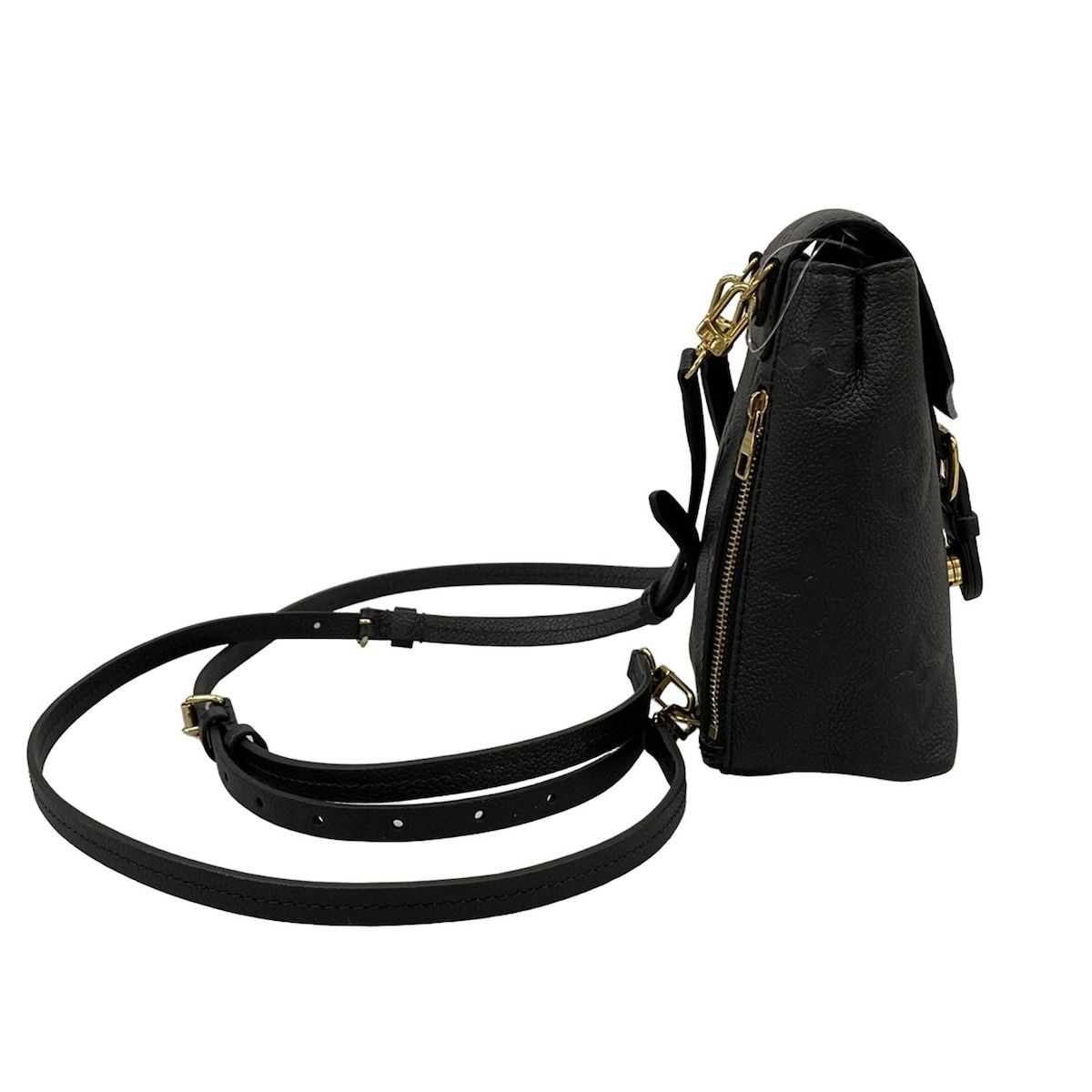Louis Vuitton Backpack Monogram Empreinte Tiny Noir Leather Cowhide — view 2