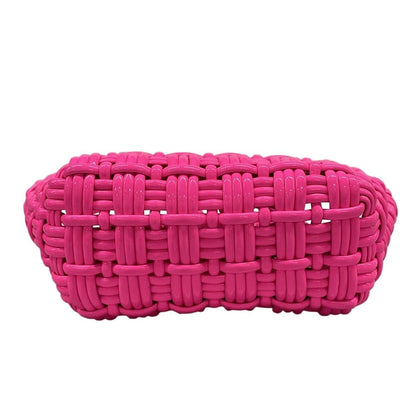 Balenciaga Tote Bistro Xxs Basket Pink Mini Bag Braided Cotton — view 5