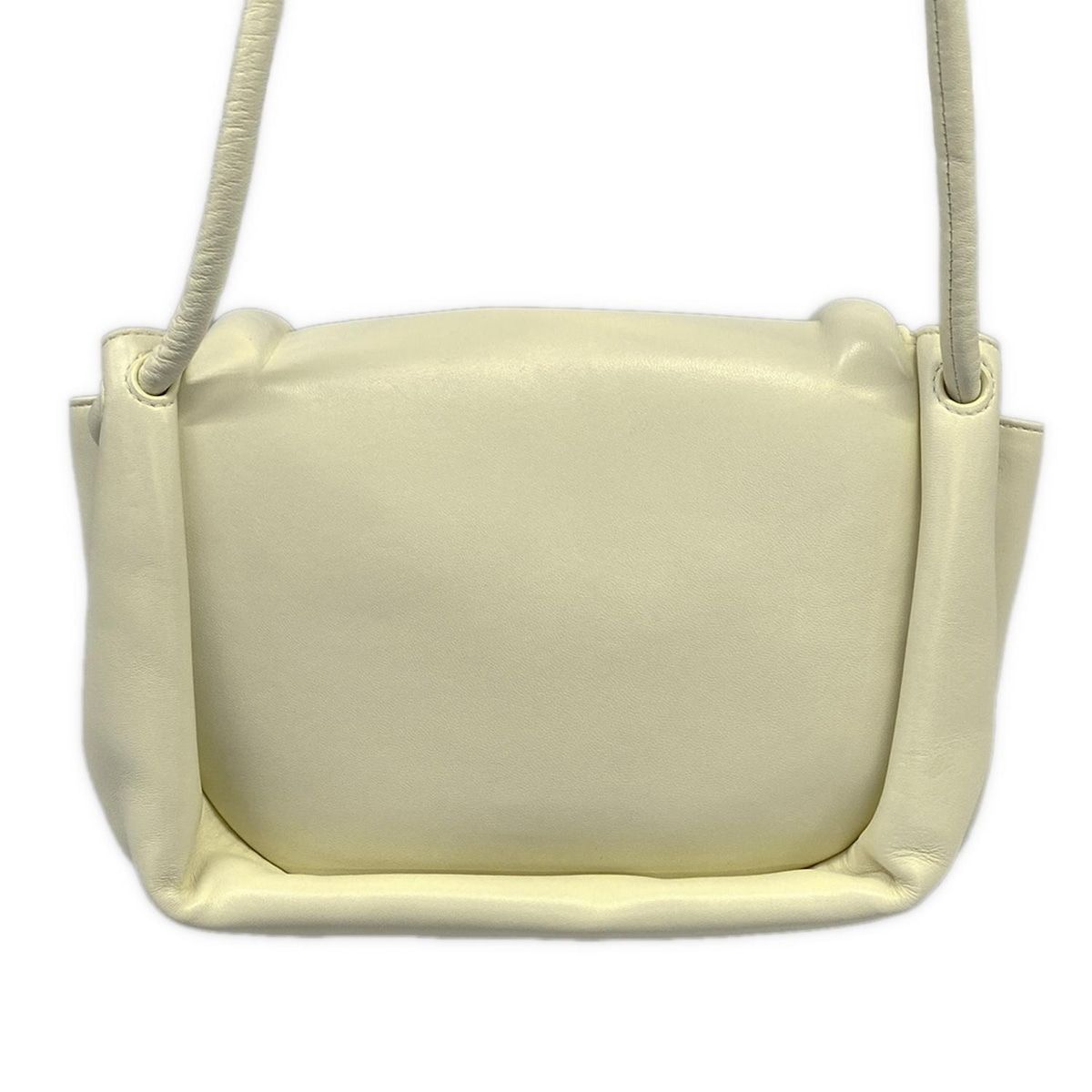 Bottega Veneta Shoulder Bag Beak Ivory Leather — view 3