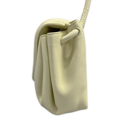 Bottega Veneta Shoulder Bag Beak Ivory Leather — view 4