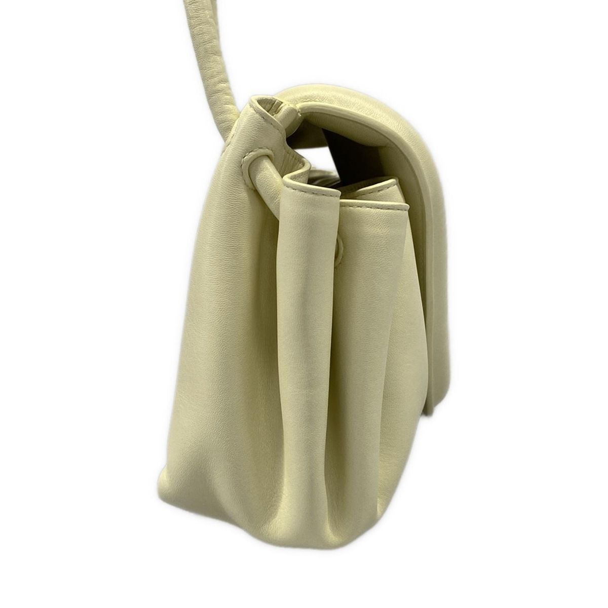 Bottega Veneta Shoulder Bag Beak Ivory Leather — view 2