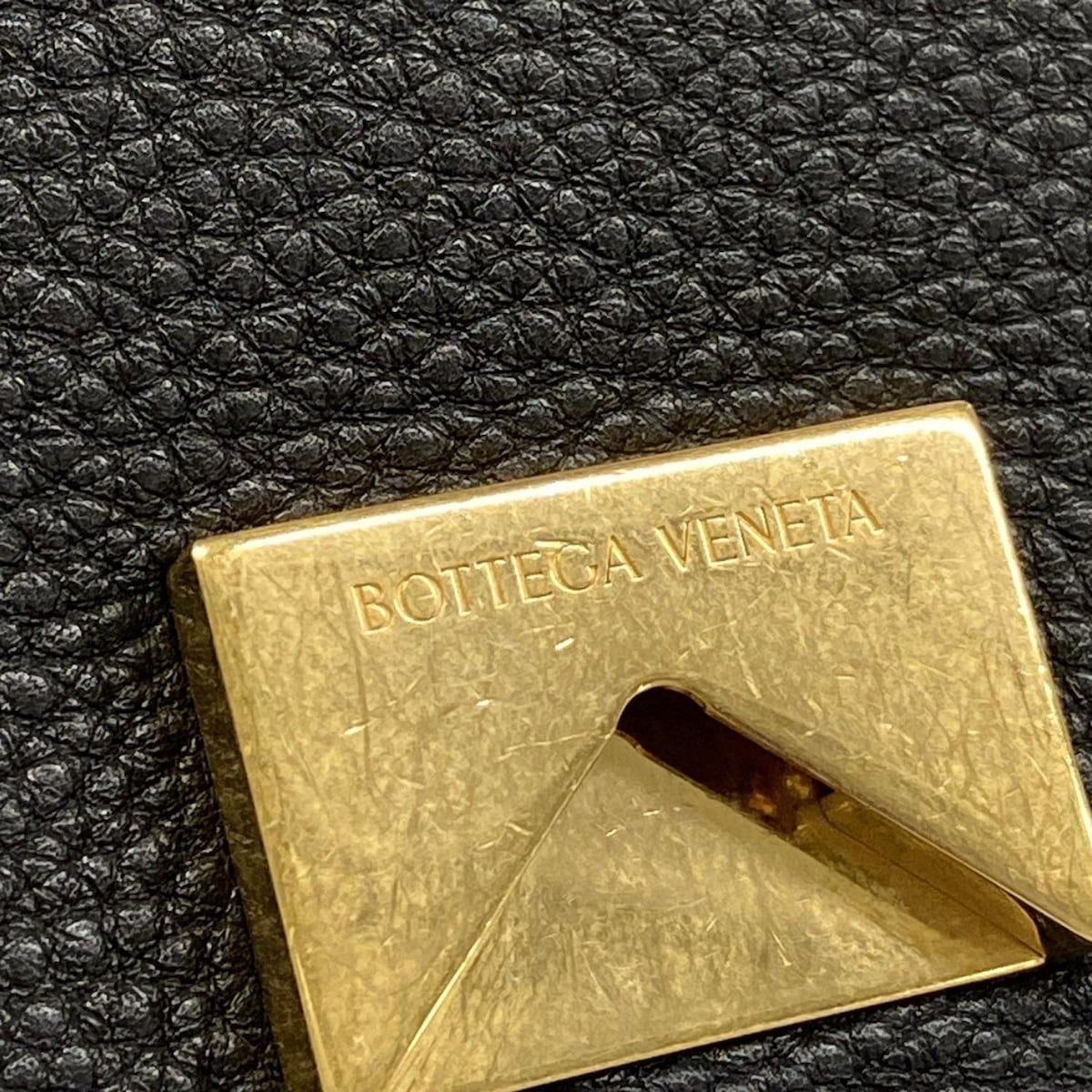 Bottega Veneta Handbag Mount Black Chain Handle Leather — view 9