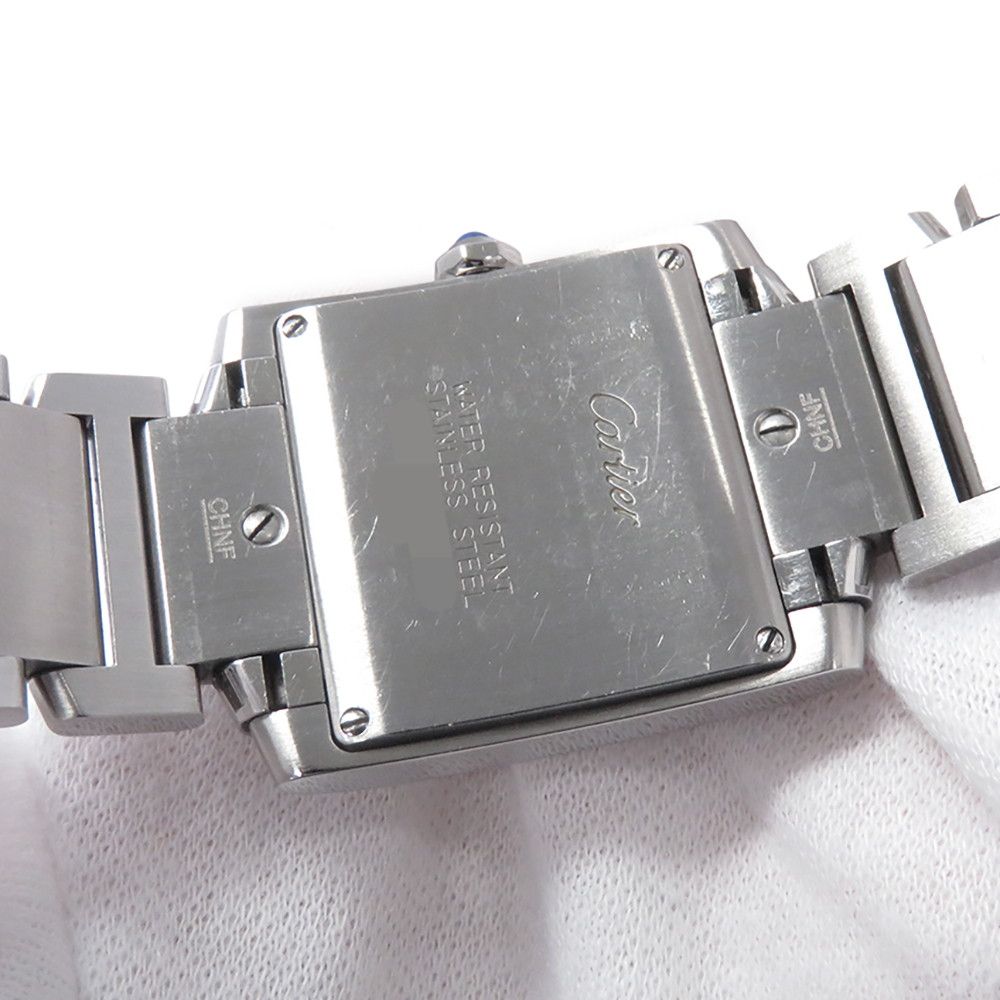 Cartier Tank Francaise MM Watch White Dial Quartz — view 9