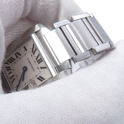 Cartier Tank Francaise MM Watch White Dial Quartz — view 6