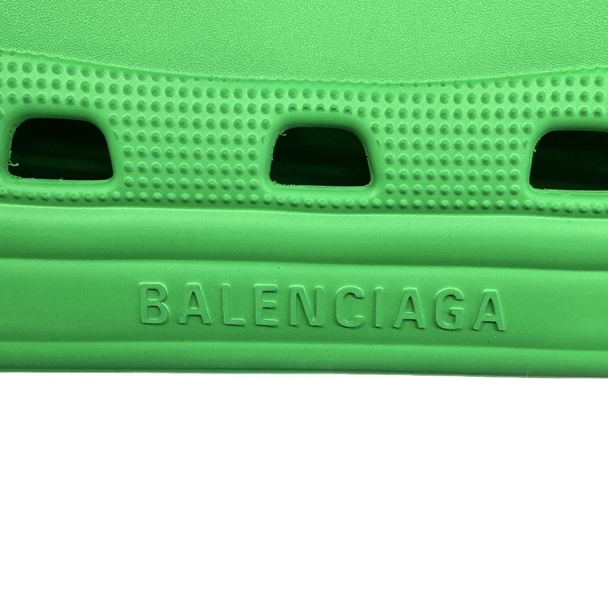 Balenciaga Tote Crocs Large Green — view 9