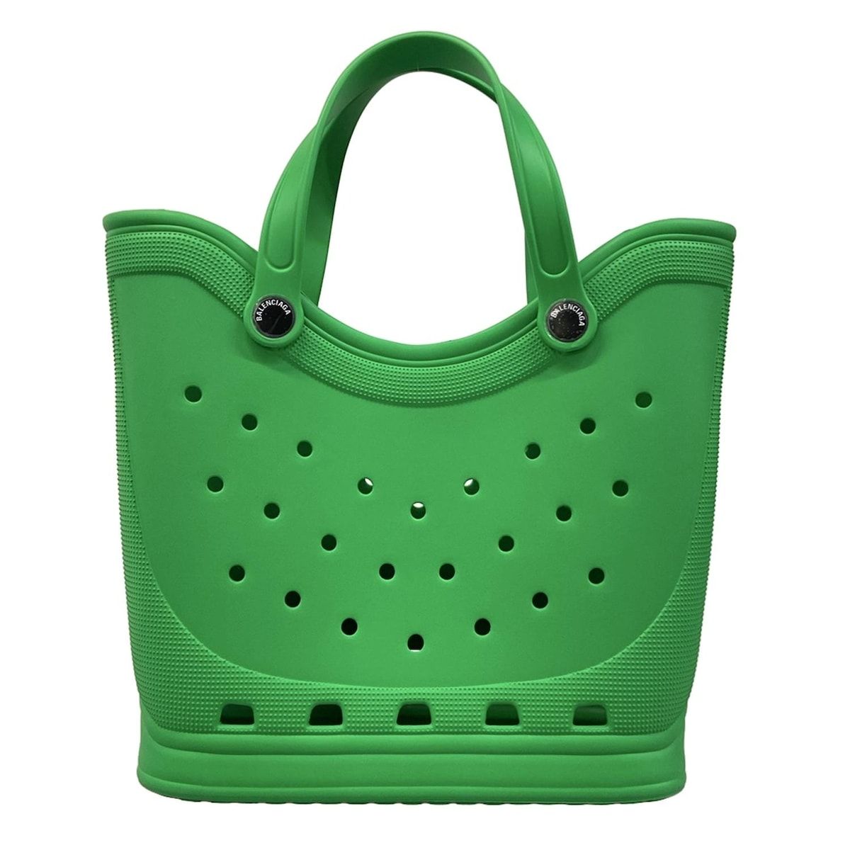 Balenciaga Tote Crocs Large Green — view 3