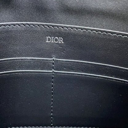 Dior Clutch Maxio Oblique Black Jacquard Canvas — view 9