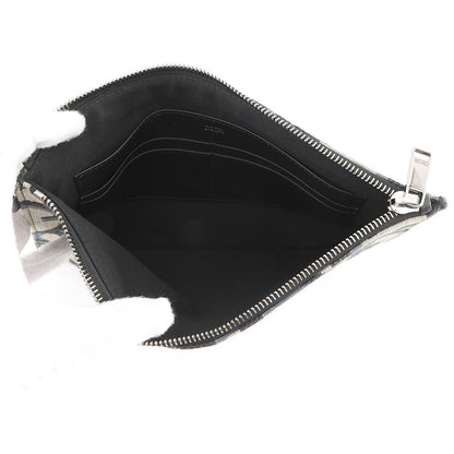 Dior Clutch Maxio Oblique Black Jacquard Canvas — view 5