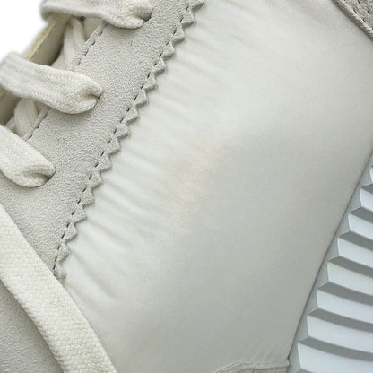 Hermes Sneakers Bouncing Nylon Suede 40.5 Shoes White — view 5