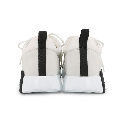 Hermes Sneakers Bouncing Nylon Suede 40.5 Shoes White — view 3