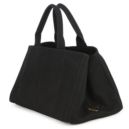 Prada Tote Canapa Canvas Black — view 2