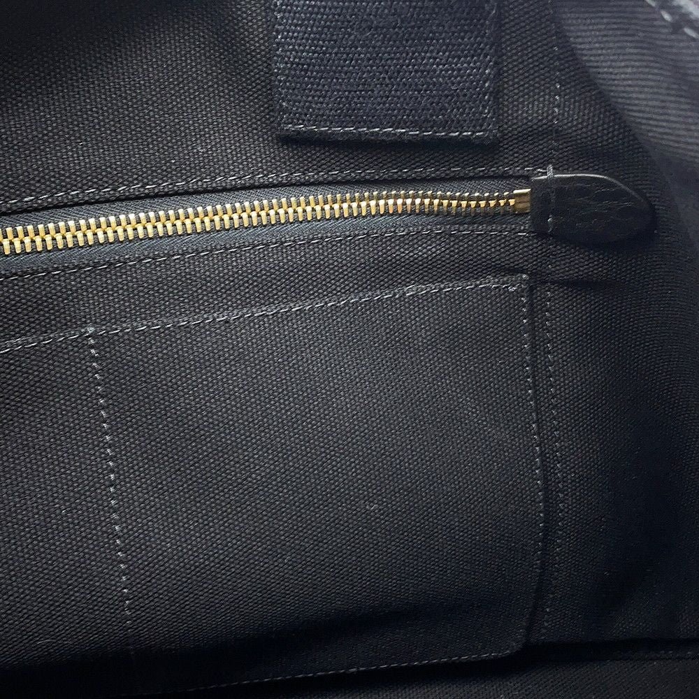 Prada Tote Canapa Canvas Black — view 9